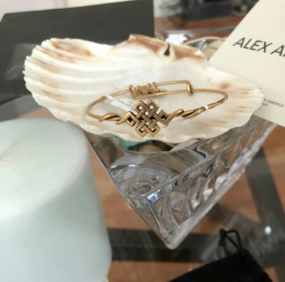 Alex and Ani "Endless Knot" Bangle - Picture 4 of 5